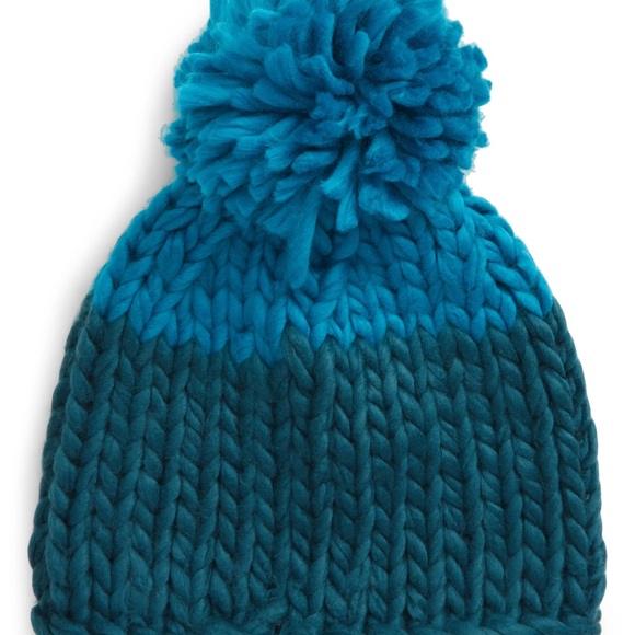 NWT Free People Cozy Up Color Block Pom Beanie - Picture 4 of 7